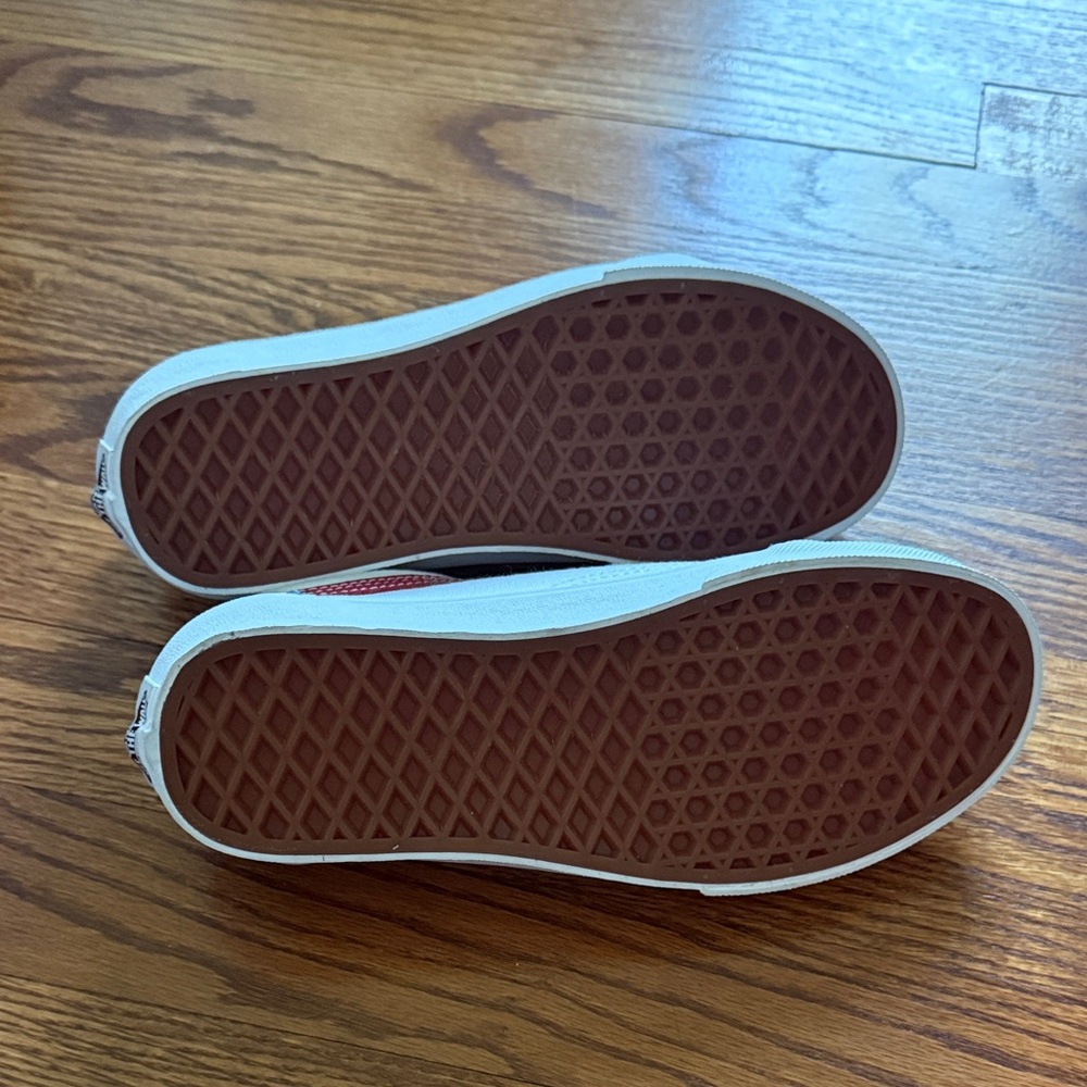 Vans Kids Sneakers in Blue and Red - Picture 4 of 6